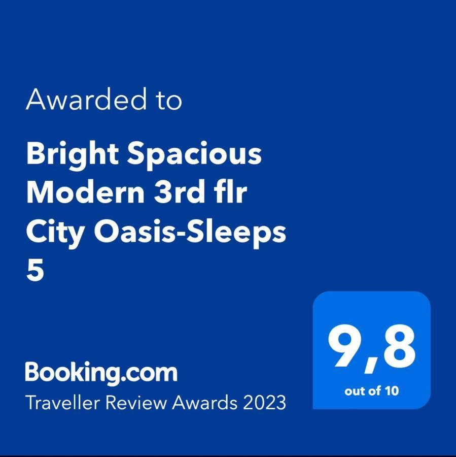 Apartamento Bright Spacious Modern 3Rd Flr City Oasis-Sleeps 5 Atenas Exterior foto